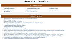 Desktop Screenshot of blackfreevideos.com